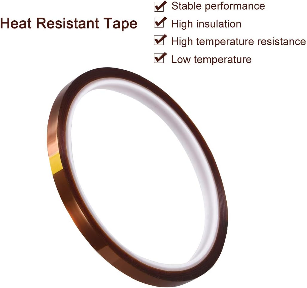 500°F Gold Finger Kapton Tape - Ultra-Thin Polyimide for SMT & Reflow Soldering